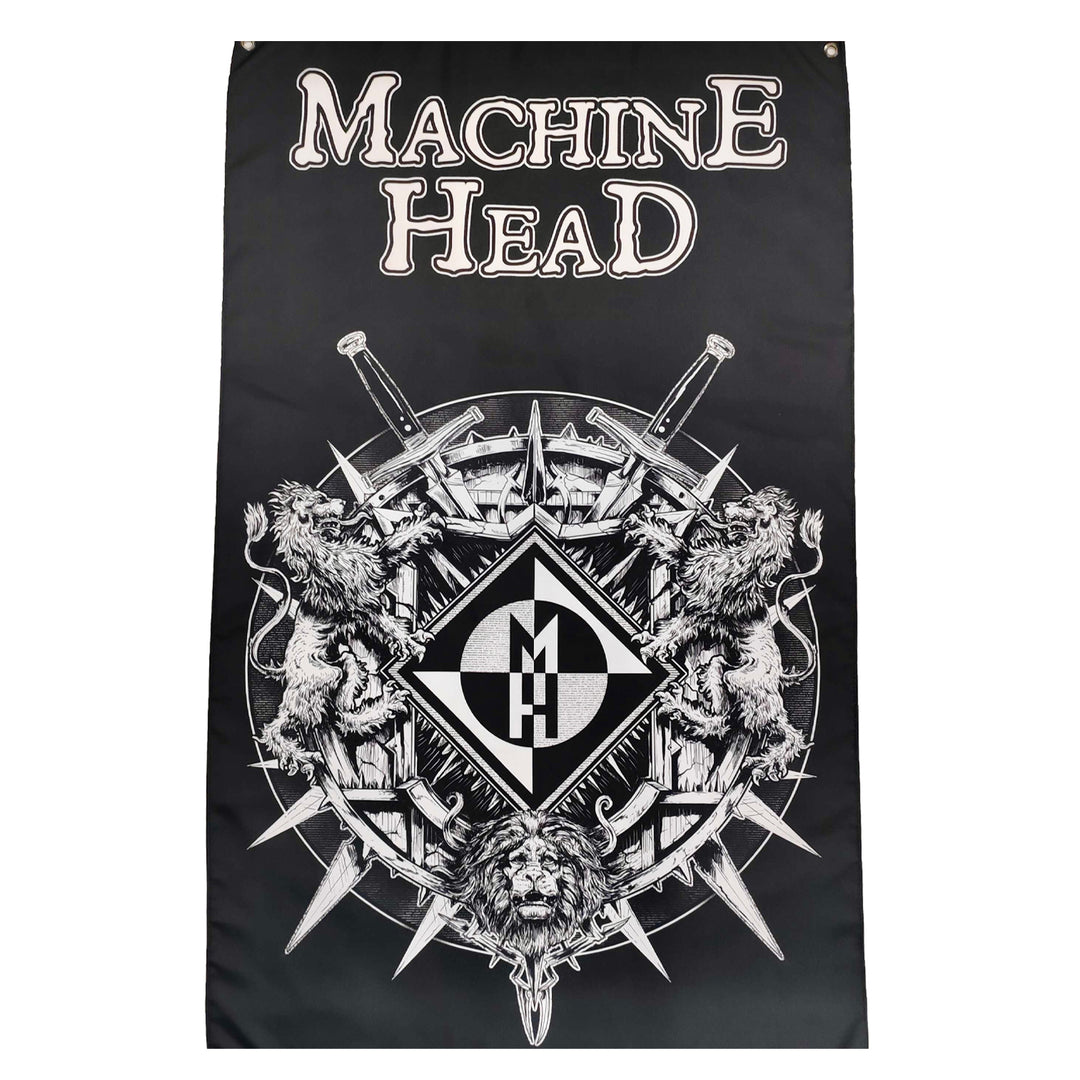 Lion Crest Wall Flag US