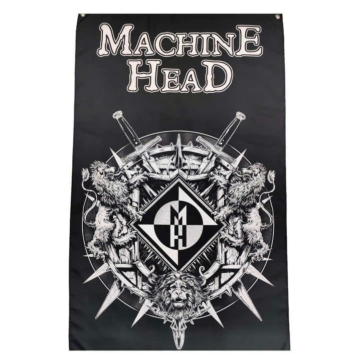 Lion Crest Wall Flag US