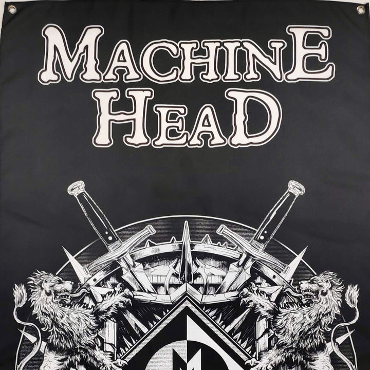 Lion Crest Wall Flag