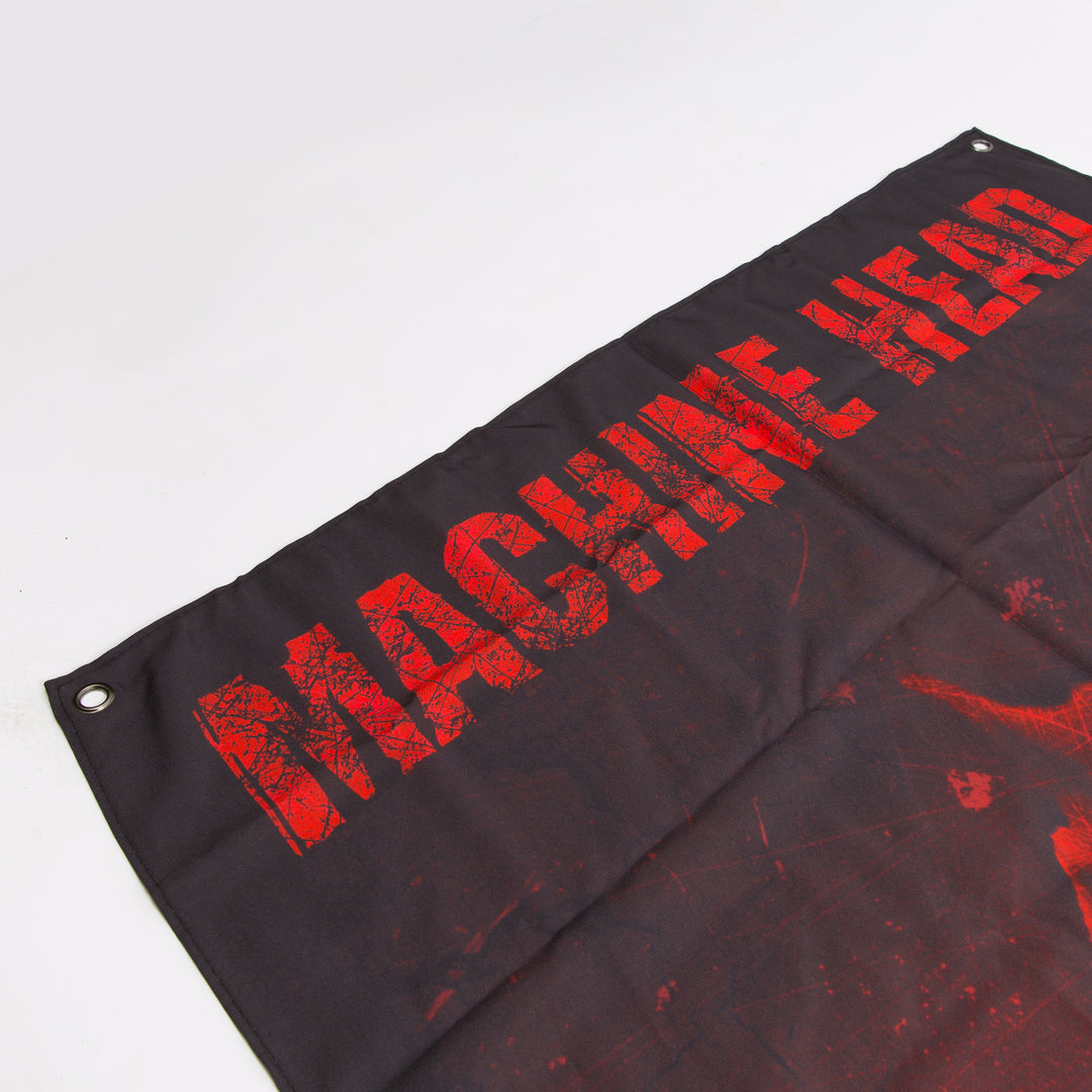 The Burning Red Wall Flag US