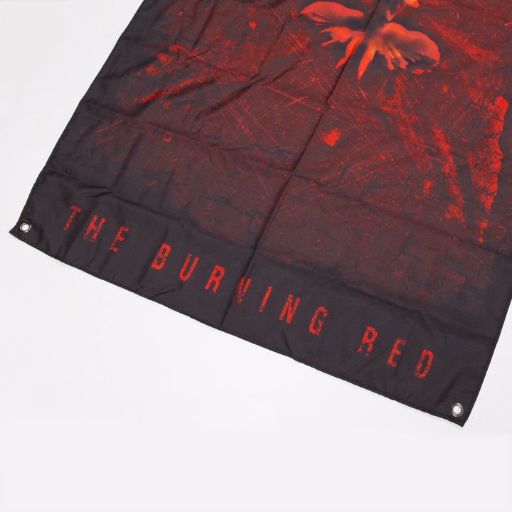 The Burning Red Wall Flag US