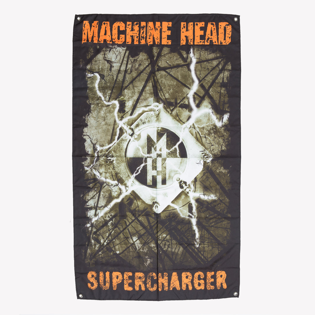 Supercharger Wall Flag US