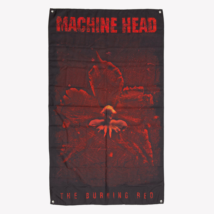 The Burning Red Wall Flag US